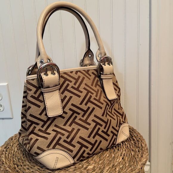 Tignanello Beige and Brown Women's Bag - Picture 6 of 9